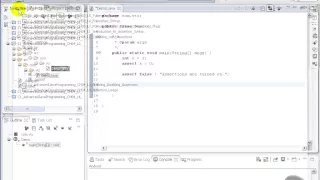 Advanced Java tutorial - Compiling with Assertions