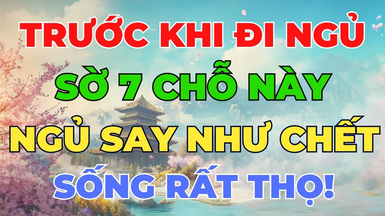 Outline Video Tuổi Già, Trước Khi Ngủ, Sờ 7 Vùng Này, Ngủ Ngon Như Chết, Sống Rất Thọ | Lời Dặn Của Cha