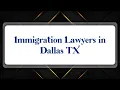 Top 10 Immigration Lawyers in Dallas TX