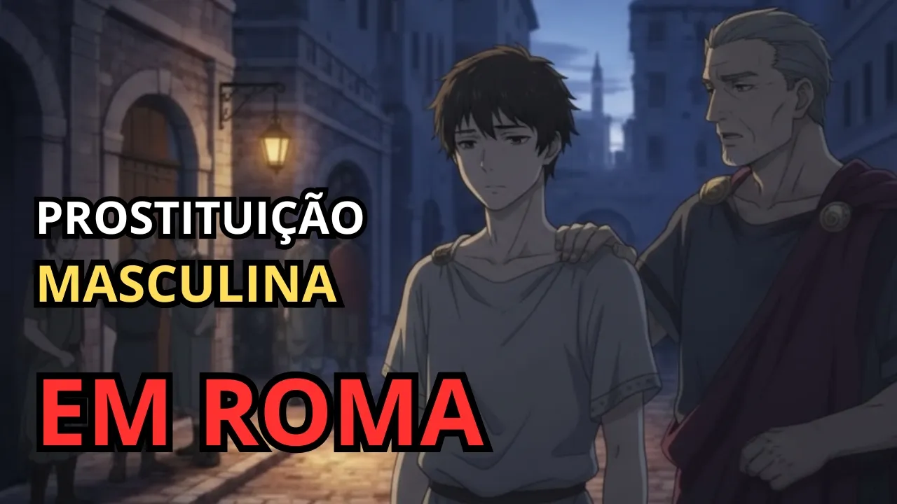 ERA BRUTAL A PROSTITUIÇÃO MASCULINA NA ROMA ANTIGA!