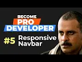 Responsive Navbar in 10 Minutes Hindi