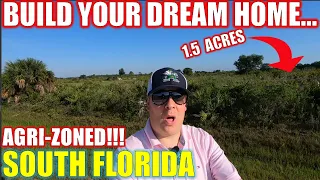 Affordable Land in South Florida Okeechobee Build Your DREAM Home or PARADISE Retreat MUST SEE