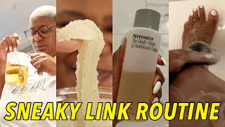 PLUS SIZE D APPT SHOWER ROUTINE WAP TEA SHOWER ROUTINE FAVE EXFOLIANTS