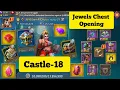 Download Lagu 787M Might Castle-18 100+ Jewels \u0026 Monstrous Chest Opening || Lords Mobile
