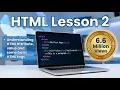 Understanding HTML attribute value and some basic HTML tags Lesson - 2 HTML in Hindi