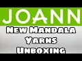 New Mandala and Unboxing Yarns from Joanns - Bagoday crochet