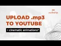 Download Lagu How to Upload MP3 Audio to YouTube in 2021? | (FAST \u0026 EASY)