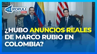 Marco Rubio contestó de todo en Barranquilla, ¿pero dejó propuestas de peso?