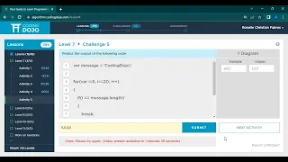 Algorithm Coding dojo Level 7