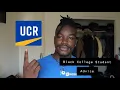 Black College Student Advice UC Riverside Freshman Orientation