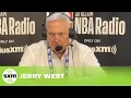 Jerry West Claps Back at JJ Redick For Disrespecting Bob Cousy Older NBA Players SiriusXM