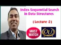 Index Sequential Search in Data Structures