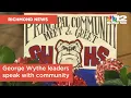 George Wythe High School leaders meet with parents