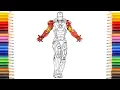 IRON-MAN Coloring Pages Iron-Man Mark VII Suit Coloring Pages