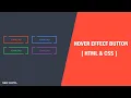 Awsome Hover Effect Buttons Create using Html Css Freelancer Soyel