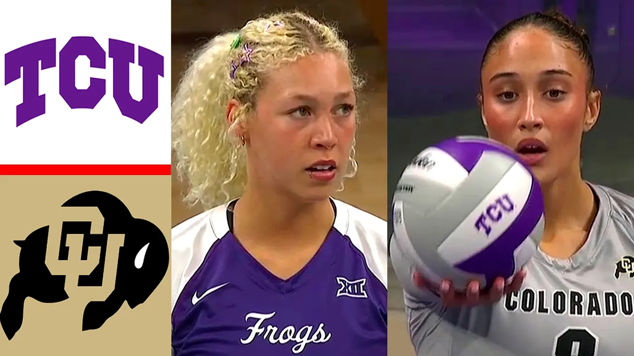 #24 Colorado vs #9 TCU | Full Volleyball Match Highlights 2026 | Volleyball Today