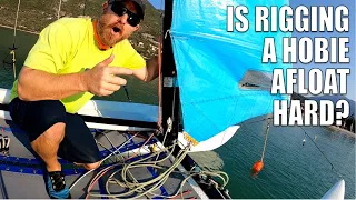 Hobie 16 complete rigging afloat solo