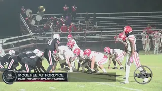 Fearless Friday Week 10 McGehee at Fordyce