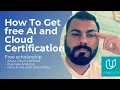 How To Get free AI and Cloud Udacity Nanodegree Certification Bertelsmann Scholarship Wishy Vish