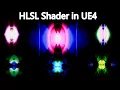 HLSL Shader in UE4 Material Custom Node Download Project Files