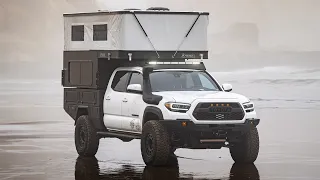 Toyota Tacoma Build - Custom Flatbed and Four Wheel Camper Walk Around