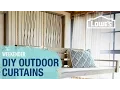 DIY Outdoor Curtains