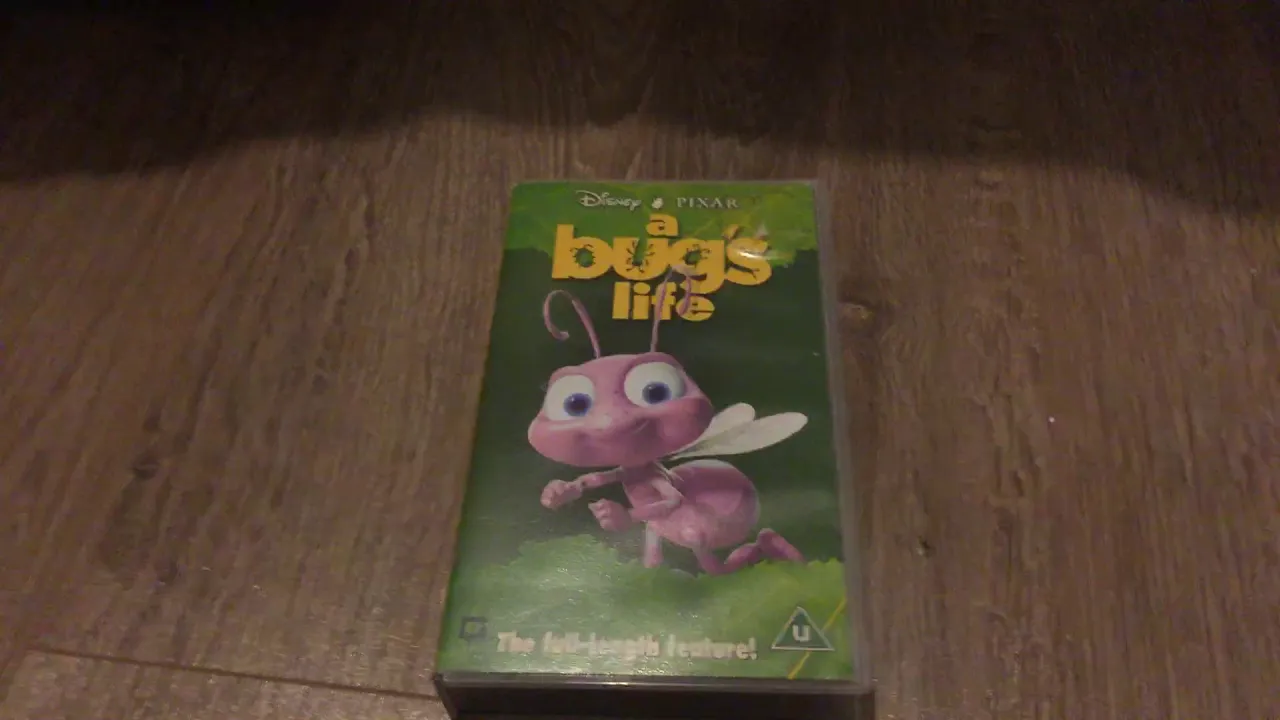 A Bug’s Life UK VHS Unboxing