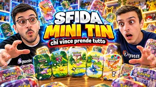 SFIDA con un INTERO DISPLAY di MINI TIN del 30° Anniversario Pokémon!