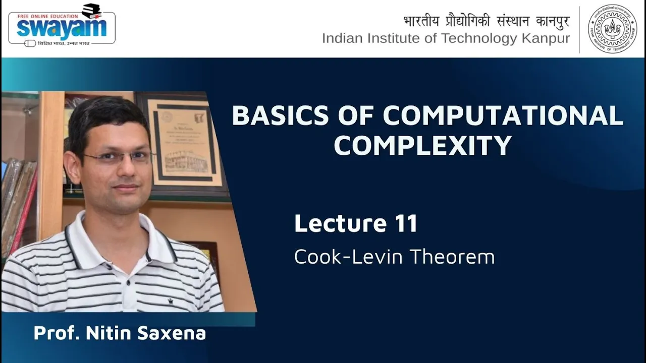 Lecture 11: Cook-Levin Theorem