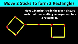 Matchstick Puzzles IQ Test 15 Puzzles Only Geniuses Can Fix 