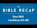 Day 052 Leviticus 24-25
