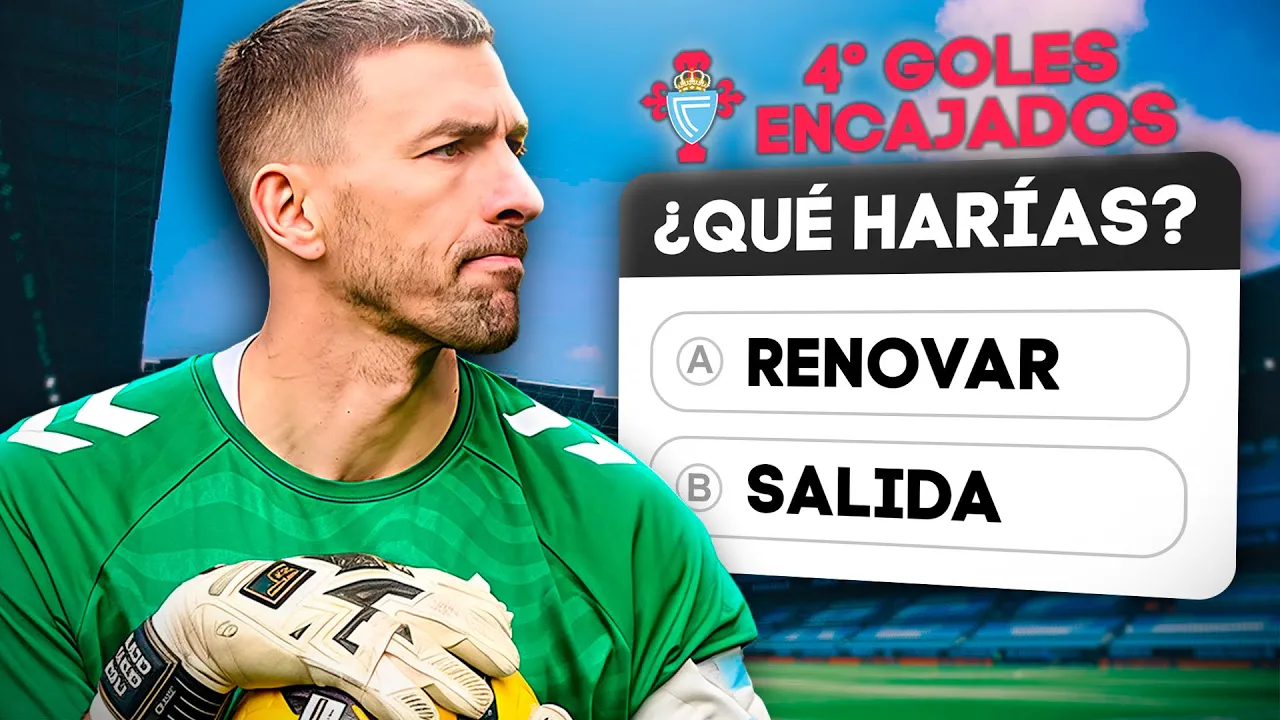 ¿ADIÓS A GUAITA? LOS NÚMEROS DE LA PORTERÍA DEL CELTA