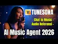 Lagu AI Musik Agent TUNESONA Cuma Chat Jadi Lagu AI Keren! 