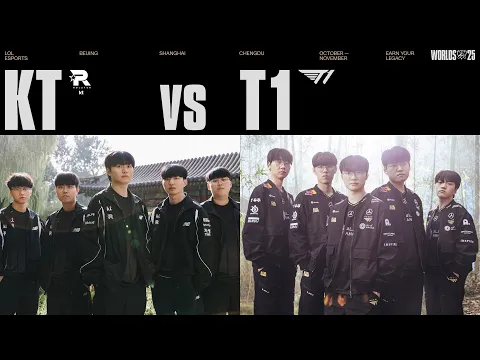 Video Thumbnail: [中文] Worlds 2025 - KT vs T1 -  Finals