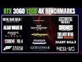 Nvidia RTX 3060 12GB 4K Gaming Test in 15 Games