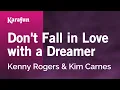 Download Lagu Don't Fall in Love with a Dreamer - Kenny Rogers \u0026 Kim Carnes | Karaoke Version | KaraFun