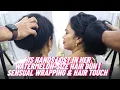 Download Lagu Playing with Female’s Super Massive Watermelon-Sized Hair Bun | Opening, Wrapping \u0026 Hair Play Fun