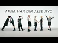 Download Lagu Apna har din aise jiyo || bts on hindi song 💜 || [FMV] || hindi mix ||  #bts #army #shorts