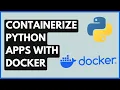 Containerizing Python Apps A Gentle Introduction to Docker With FastAPI