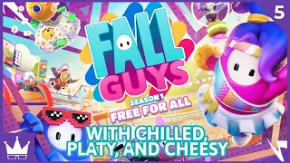 Twitch Livestream | Fall Guys w/ChilledChaos, Aplatypuss & CheesyBlueNips [Series X]