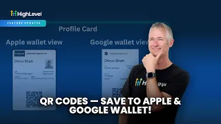 QR Codes Save to Apple Google Wallet
