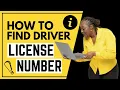 How to Find Someone s Driver License Number Educational Purposes ONLY Shamika Saves