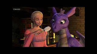 باربي ترسم ممرا لخارج القصر بالفرشات السحرية 