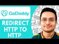 How To Redirect Http To Https In Godaddy - 2025 Full Guide