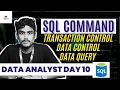 SQL Commands Explained TCL DCL DQL Data Analyst Day 10