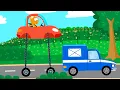 Download Lagu A Traffic Jam | Meow Meow Kitty and magic garage | Cartoons with cars for kids and toddlers