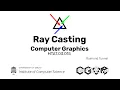 11 1 Ray Casting
