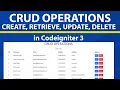 Add View Update Delete in Codeigniter 3 HTML5 MySql Bootstrap 5