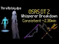OSRS DT2 The Whisperer thralls 2 30min kills