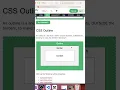 CSS for Dummies 04 CSS Outline Property EXPLAINED